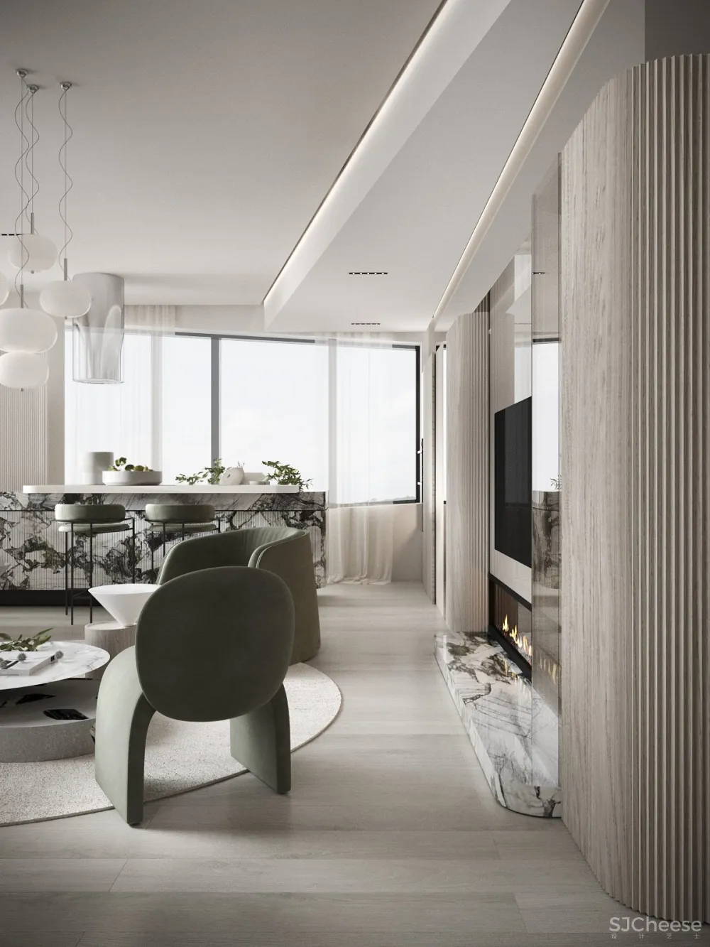 The One Architectural Lab 新作 治愈性的优雅宁静