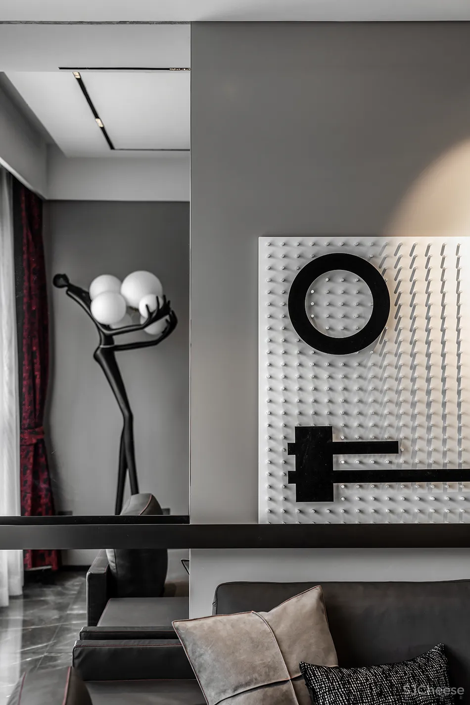 231㎡气质高级黑,简约时尚、格调十足!