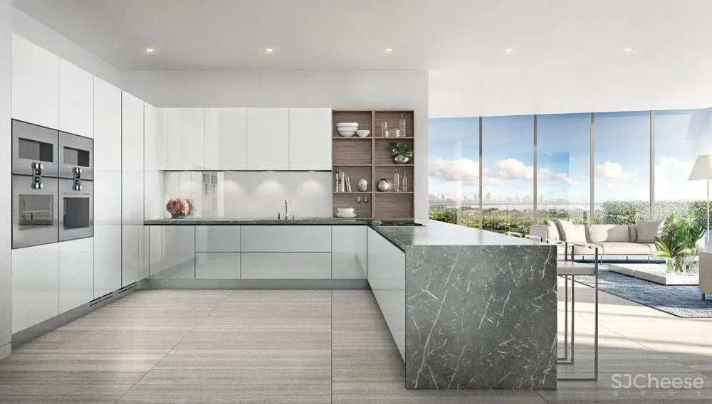 Piero Lissoni打造-迈阿密顶级丽思卡尔顿海滩公寓样板间!