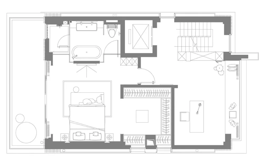 本则新作 闲云影丽日,松声入梦来