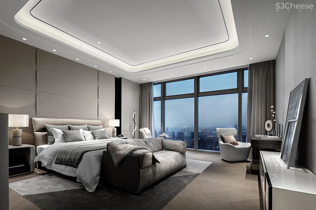 PAL.梁景华力作 深圳「侨城一号」顶级豪宅 A户型304㎡(更新)