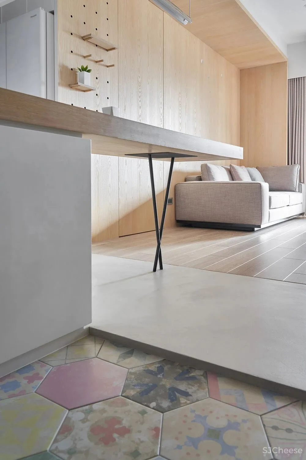 49㎡三口之家,这样设计超级显大!