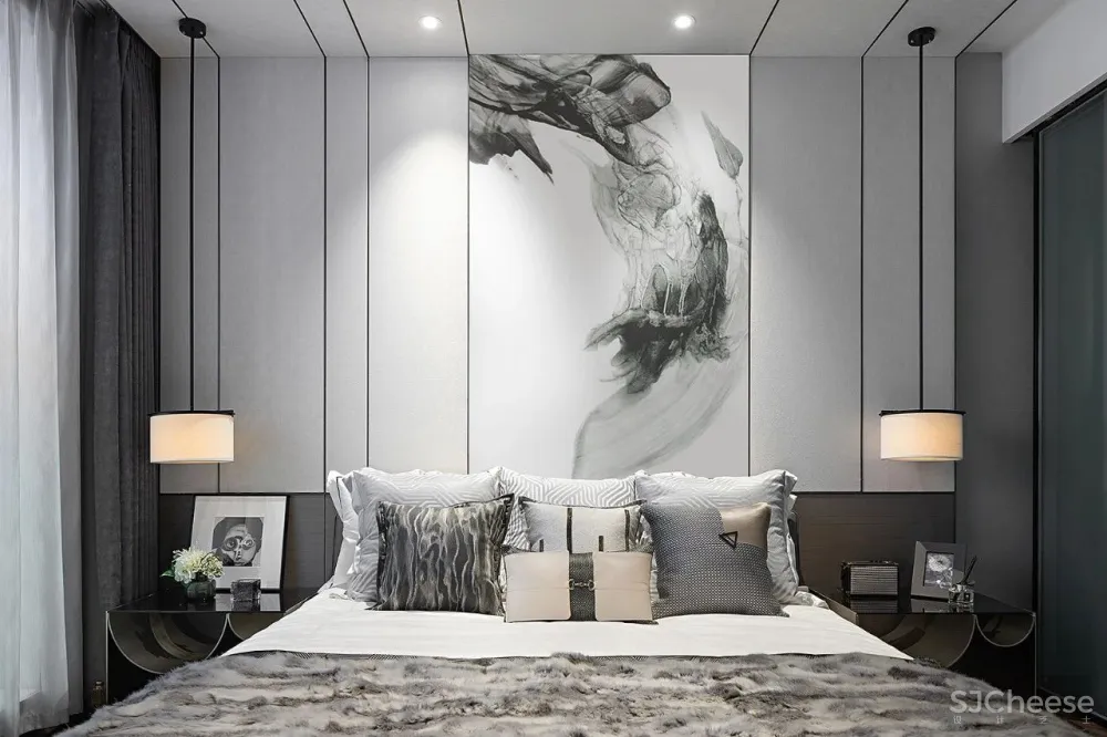 195㎡雅灰大平层，静奢间勾勒家的温情！