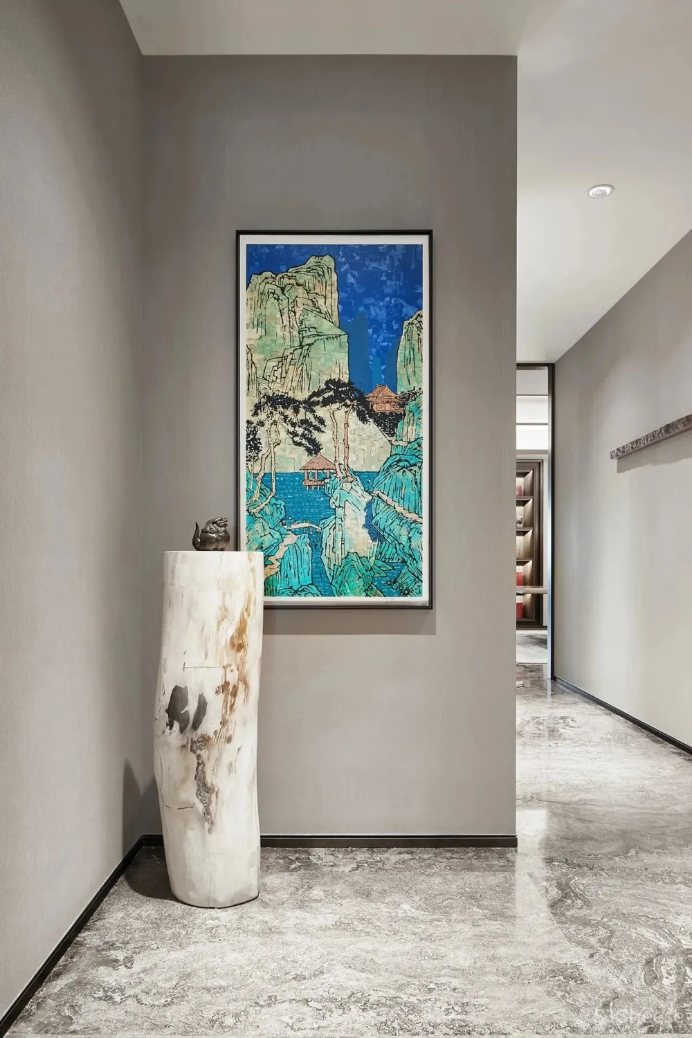 朱周空间设计丨重庆来福士:350米云端豪宅样板间设计!