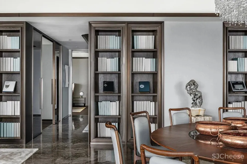 朱周空间设计丨重庆来福士:350米云端豪宅样板间设计!