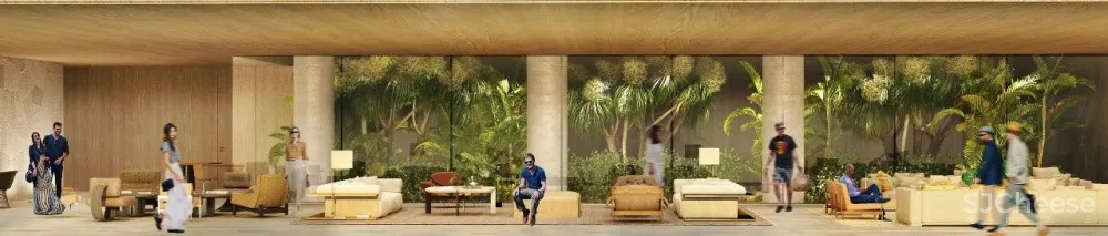 一梯两户的平层公寓楼样板房公开,自然奢华才有的高级感