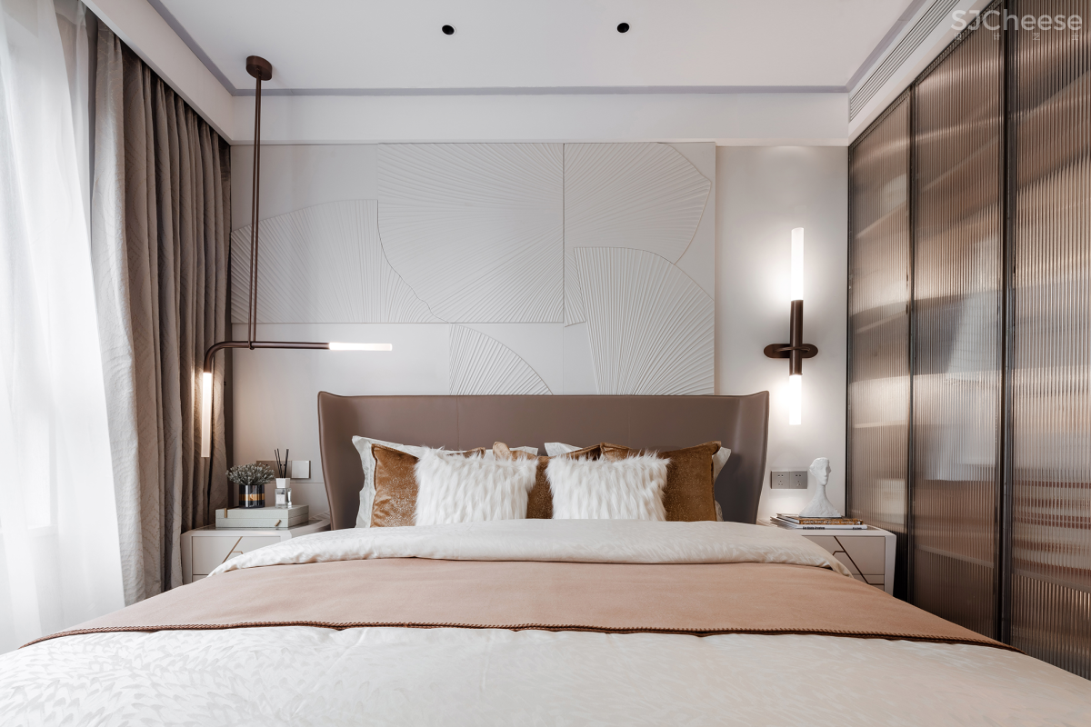 元禾大千设计 烟台「中海万锦」洋房下叠现代简约样板间