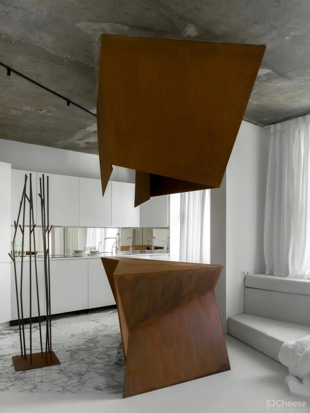 70㎡ 简约公寓,这设计真有格调!