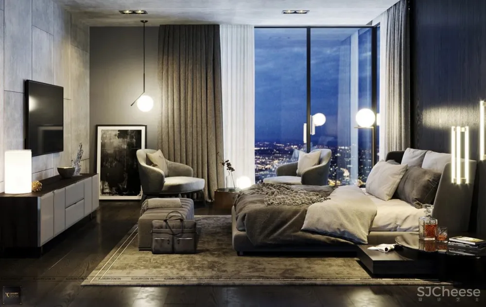 意式极简轻奢设计,优雅!