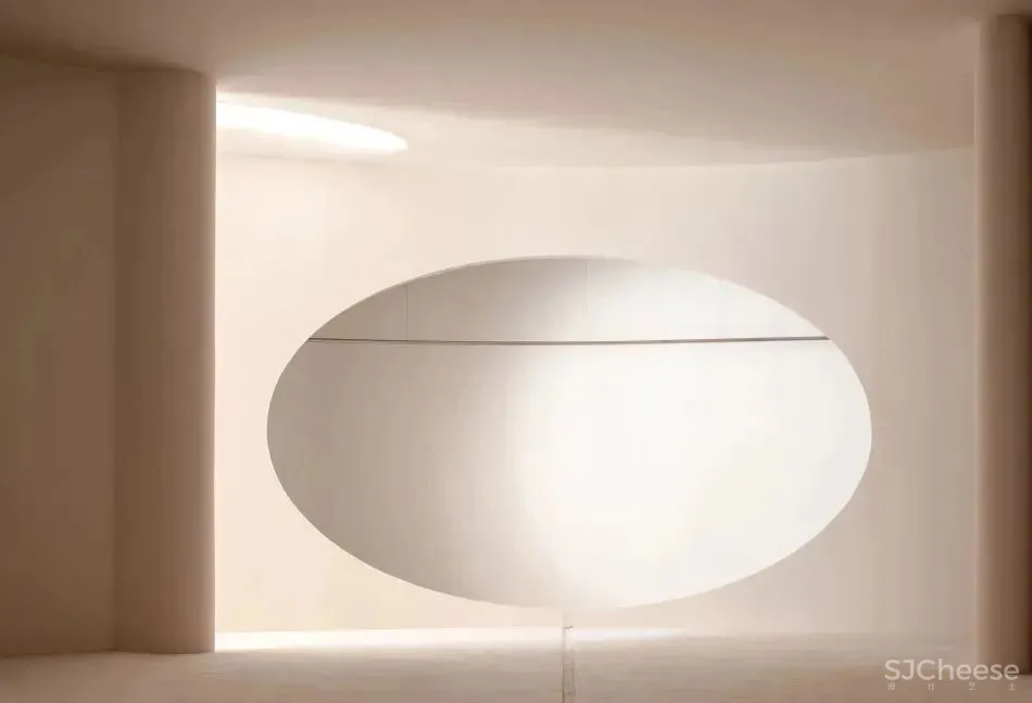 流线的自然永恒 婚纱高定艺术空间 尔我空间设计