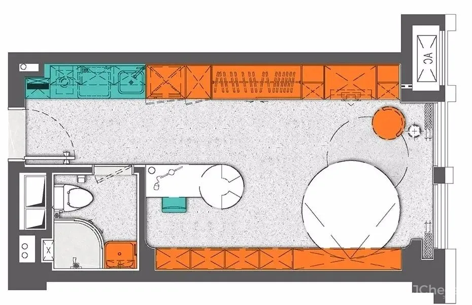 一个高品质的多功能美学空间