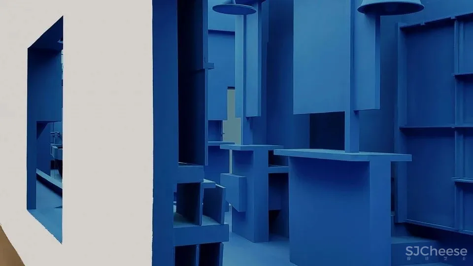 九层塔的蓝色塔基,深圳 王子耕