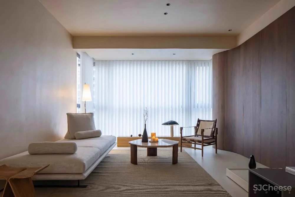 自然原木质感,品味现代简约的自然禅意 云行设计