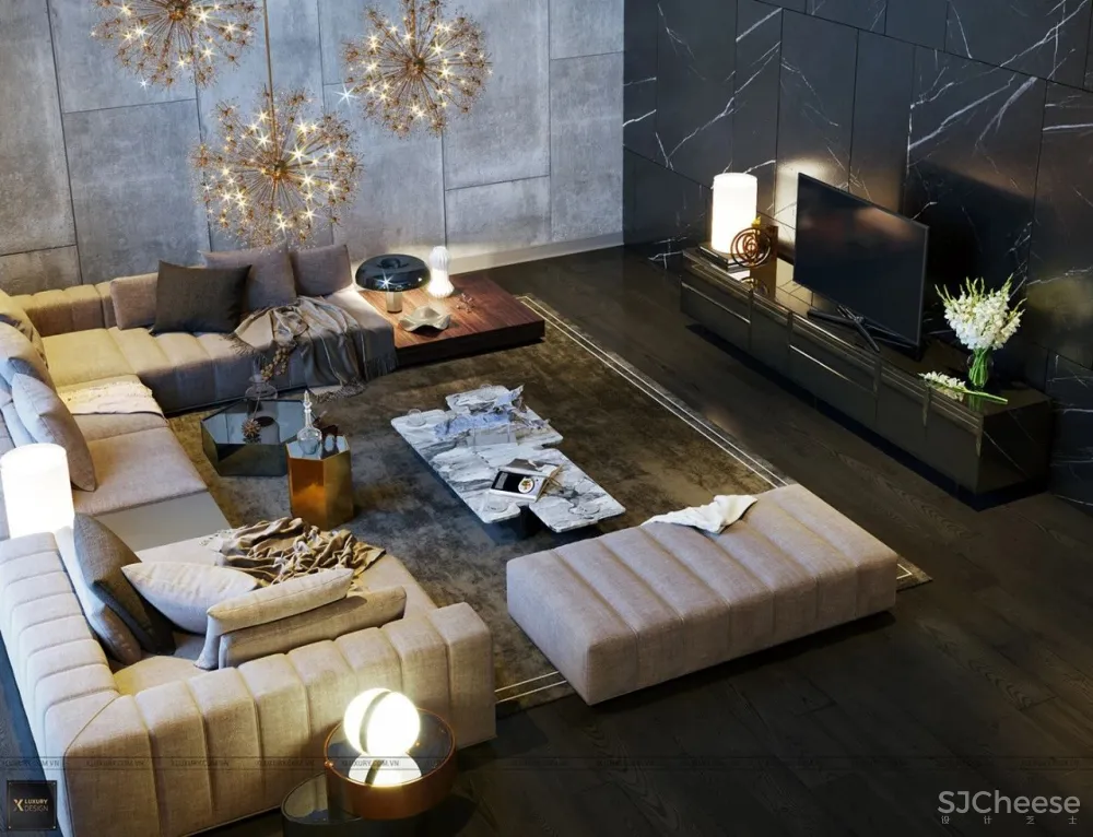 意式极简轻奢设计,优雅!