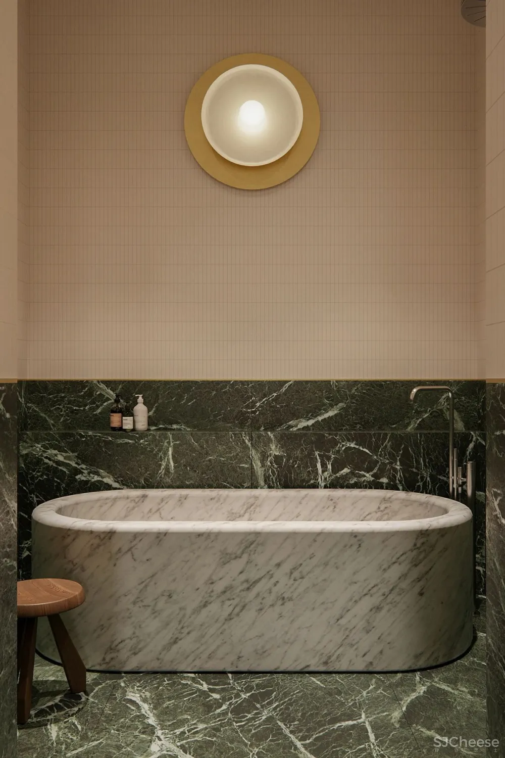 124㎡ 一室一厅,从客厅到卧室都很有格调