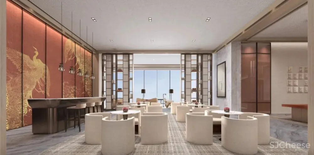 新城·凤凰台 体验中心,演绎那一抹红的诗情画意 牧笛设计