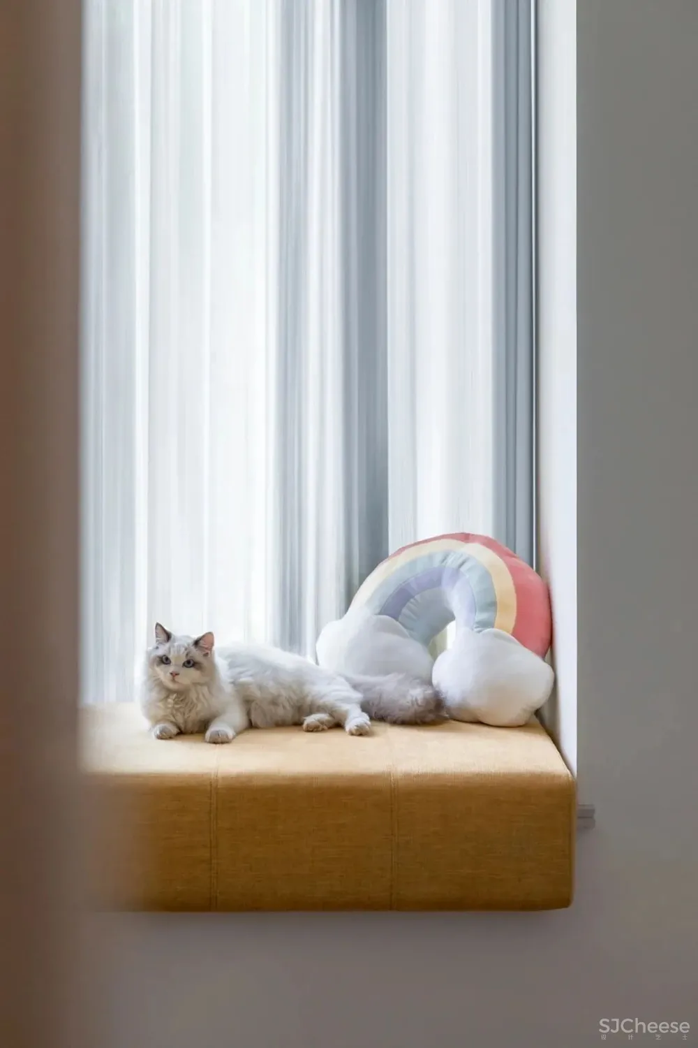 MUJI风,与猫咪共处的工程学美居 观致设计