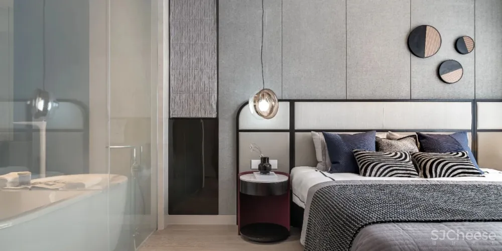 李益中新作 浙江金华「中天·云望」550平联排别墅样板间