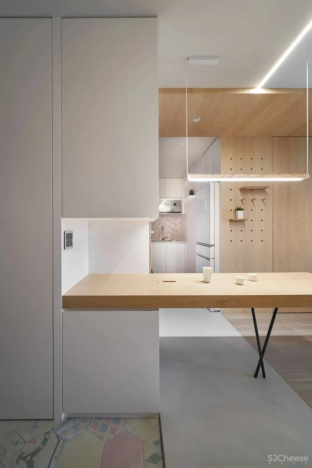 49㎡三口之家,这样设计超级显大!