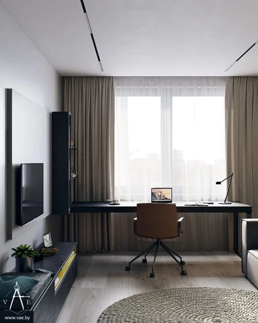 70㎡简约私宅,精简凝练!