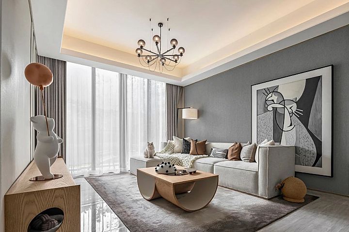 MUJI风,与猫咪共处的工程学美居 观致设计