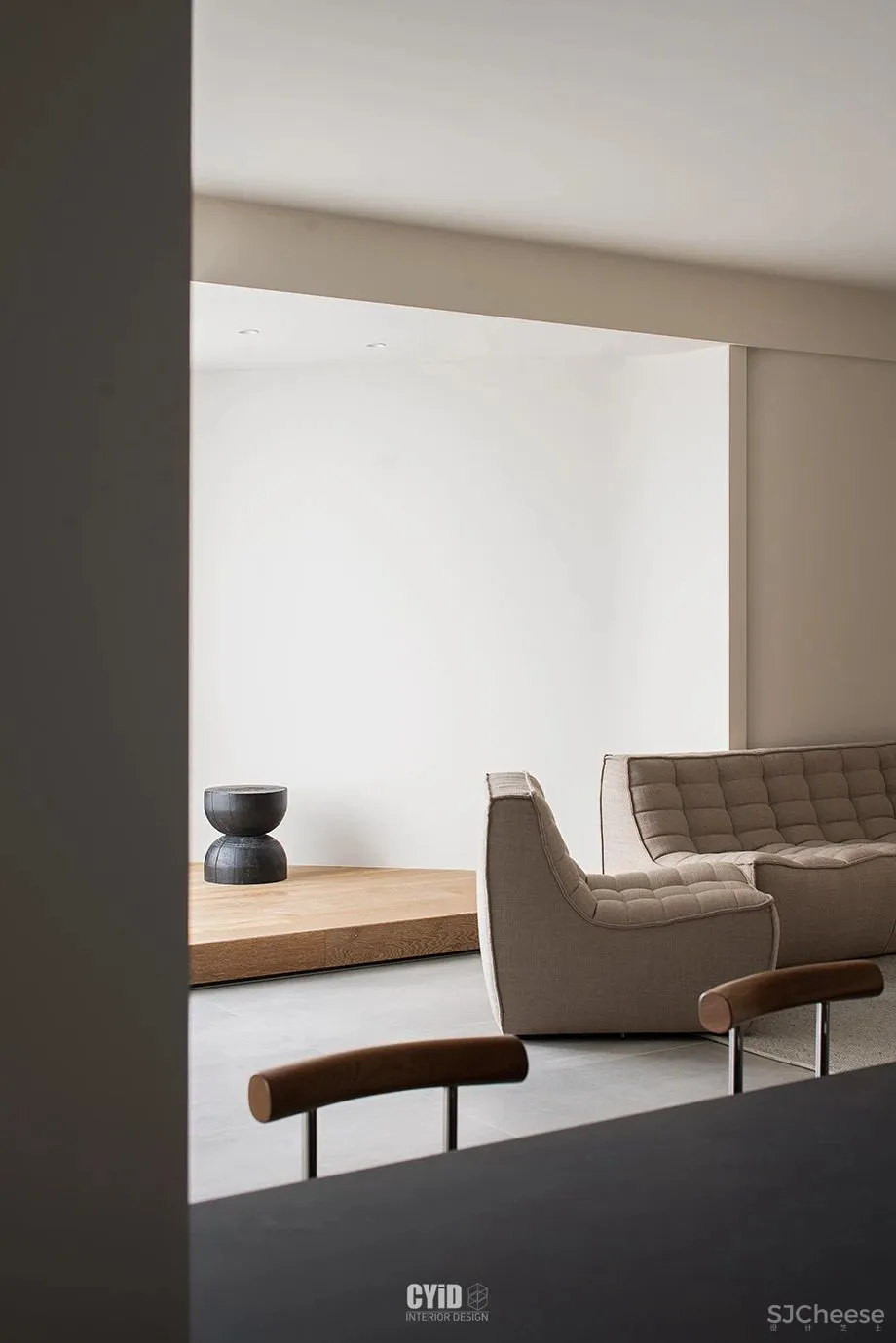 留白与弧度，赋予空间满分张力 辰佑设计