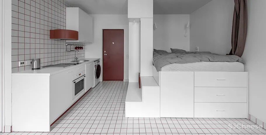 双十一也是光棍节!5套超小单身公寓设计案例,分享给剁完手的你