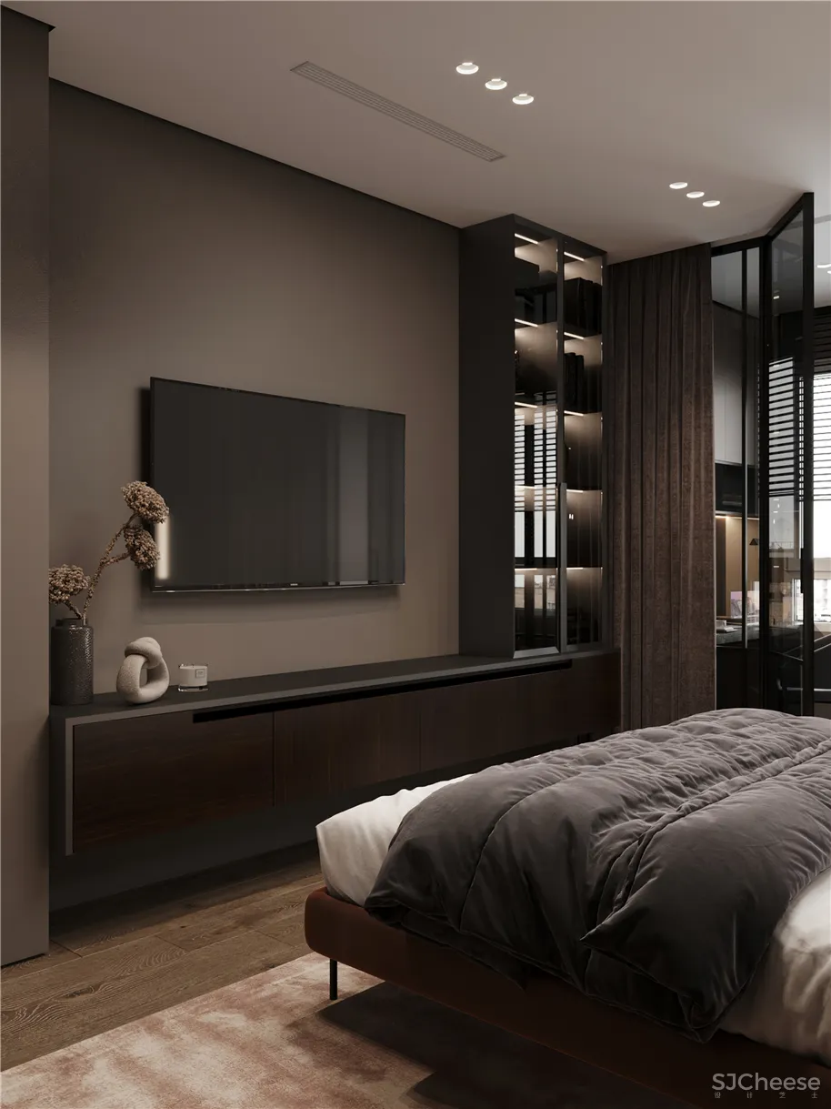 114㎡两居室,量身定制的家具颜值高又实用