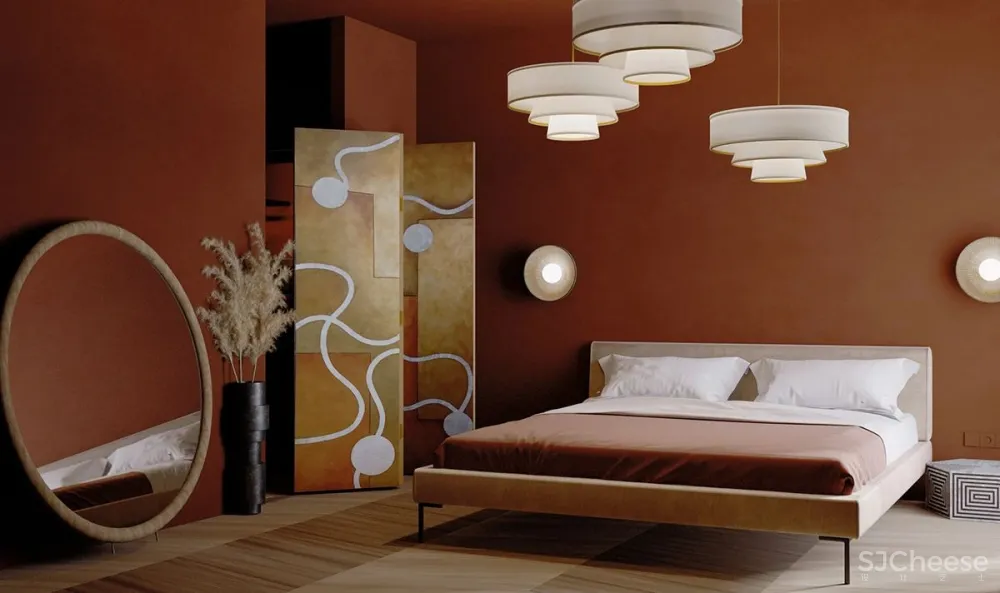 76㎡绿色朴质,细节处显精致!