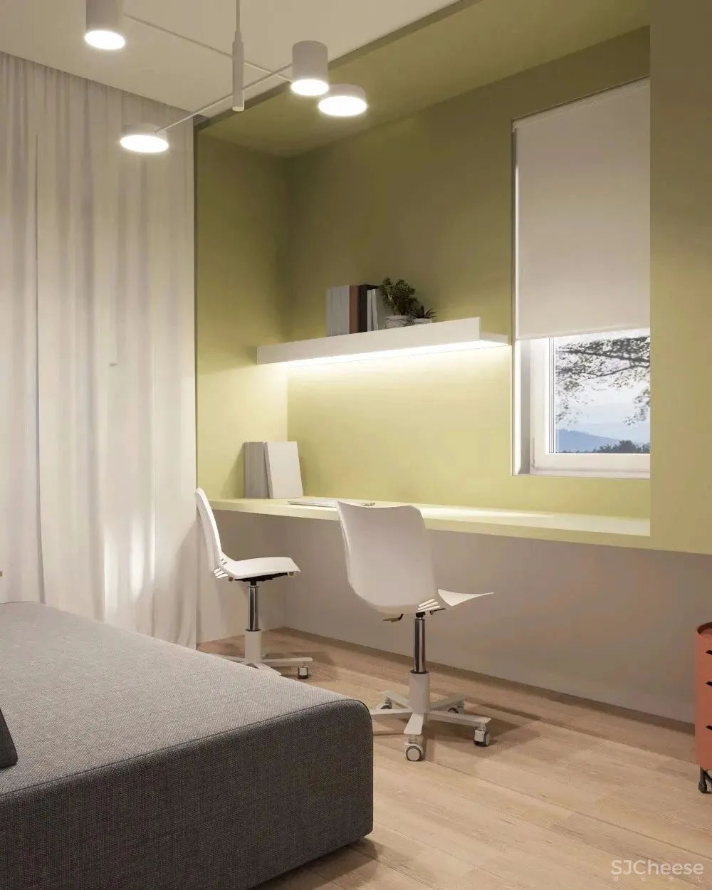 高明度色彩的碰撞,圆你一个时尚家居梦!