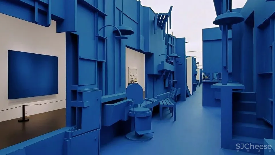 九层塔的蓝色塔基,深圳 王子耕