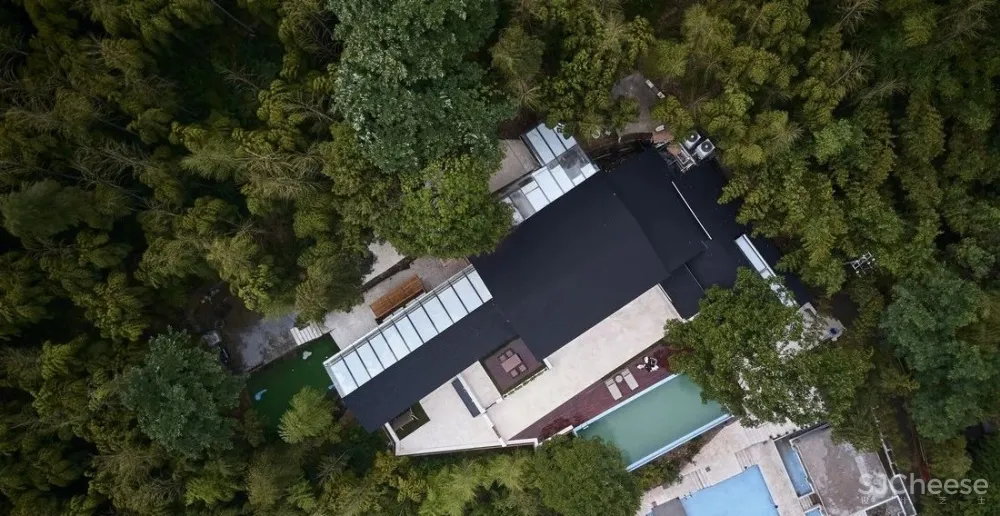 大墨空间 环抱青山,无愧自然