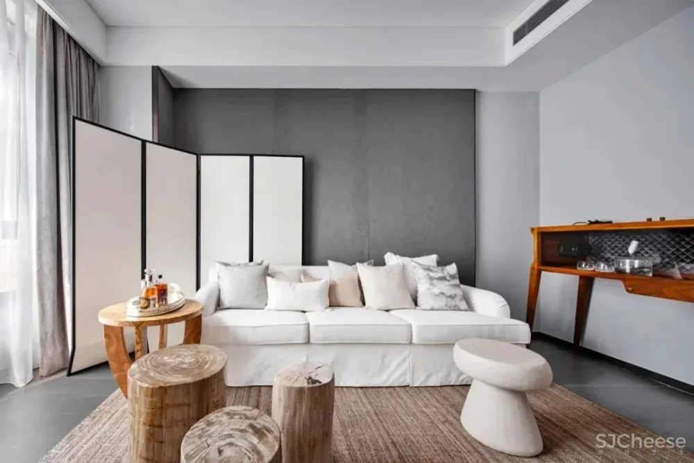 无间.吴滨-HWCD 上海豪宅新地标「瑞安.翠湖天地」大平层效果图和实景照片