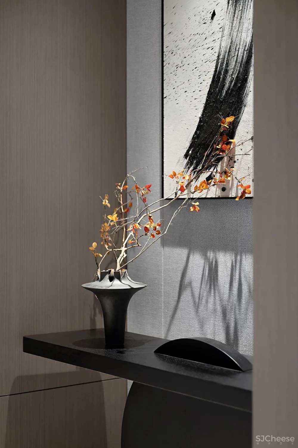 195㎡雅灰大平层，静奢间勾勒家的温情！