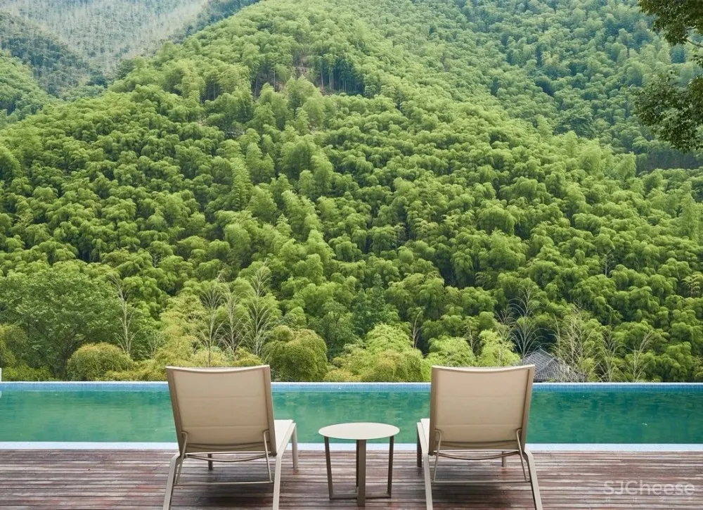 大墨空间 环抱青山,无愧自然