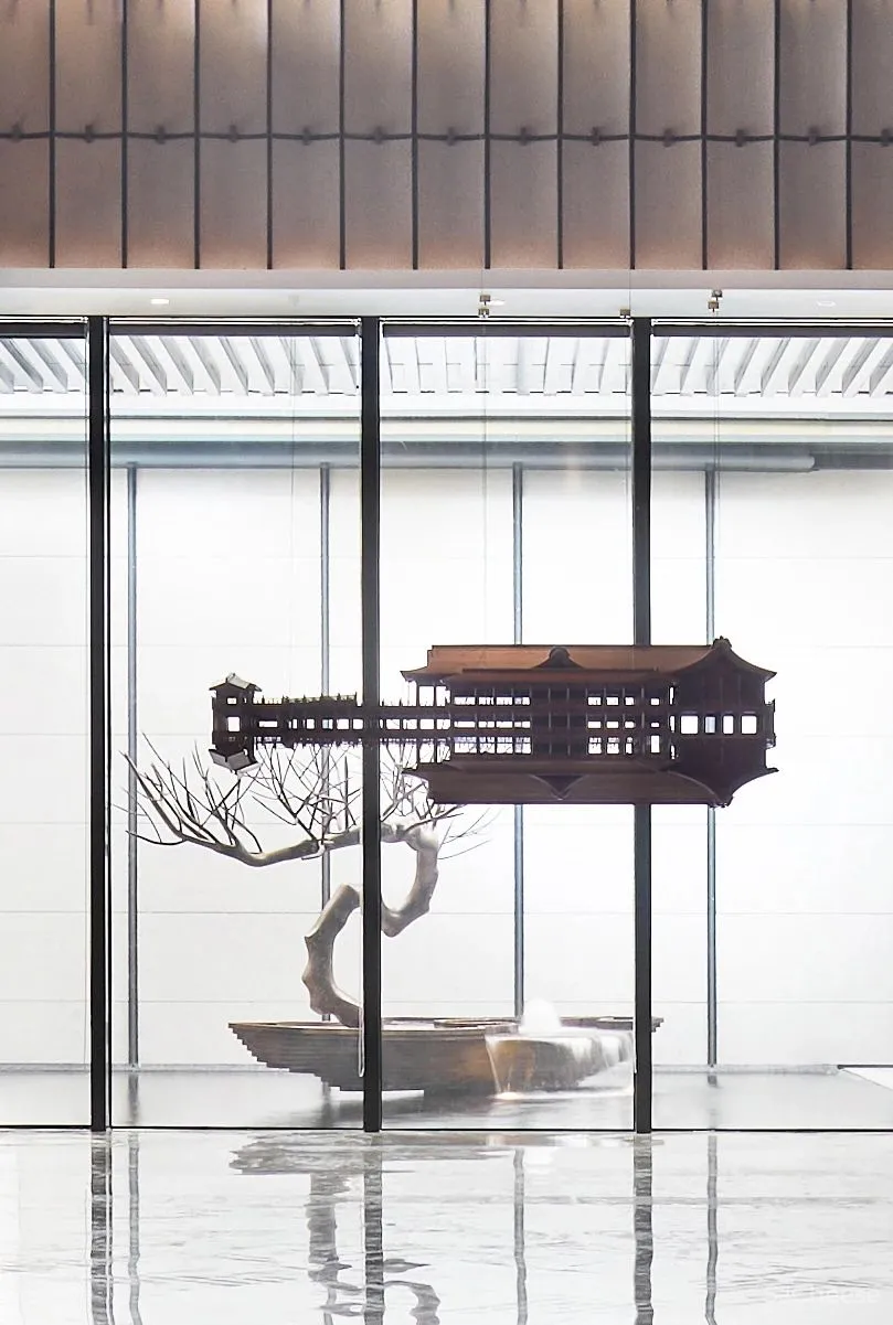 布鲁盟设计丨常州新城璞樾春秋售楼处 :典雅东方,借古开今