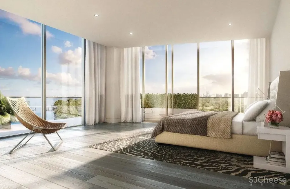 Piero Lissoni打造-迈阿密顶级丽思卡尔顿海滩公寓样板间!