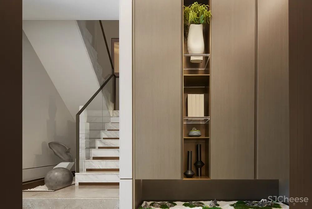 岳蒙:一抹幽蓝,韵染留白!