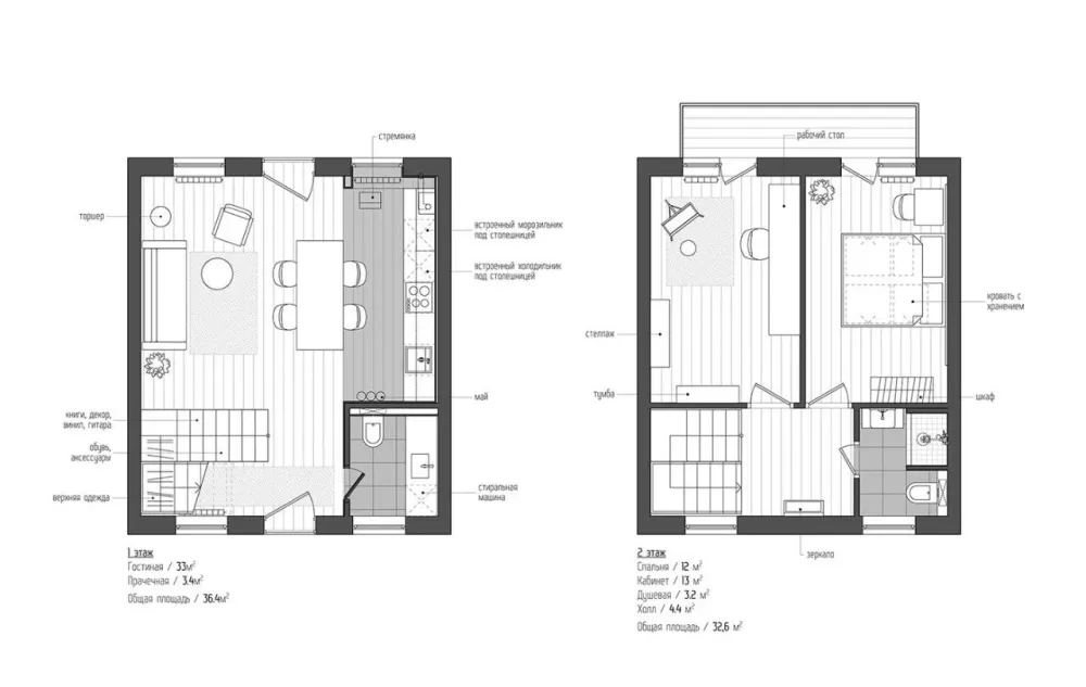INT2新作 69㎡复式小宅,超强的手工制作!