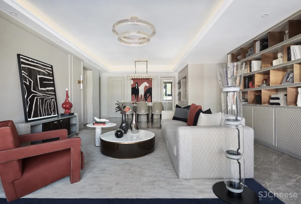 GNU新作 | 西宁万科-时代都会C户型 :意式简奢,简而不失其华(II)