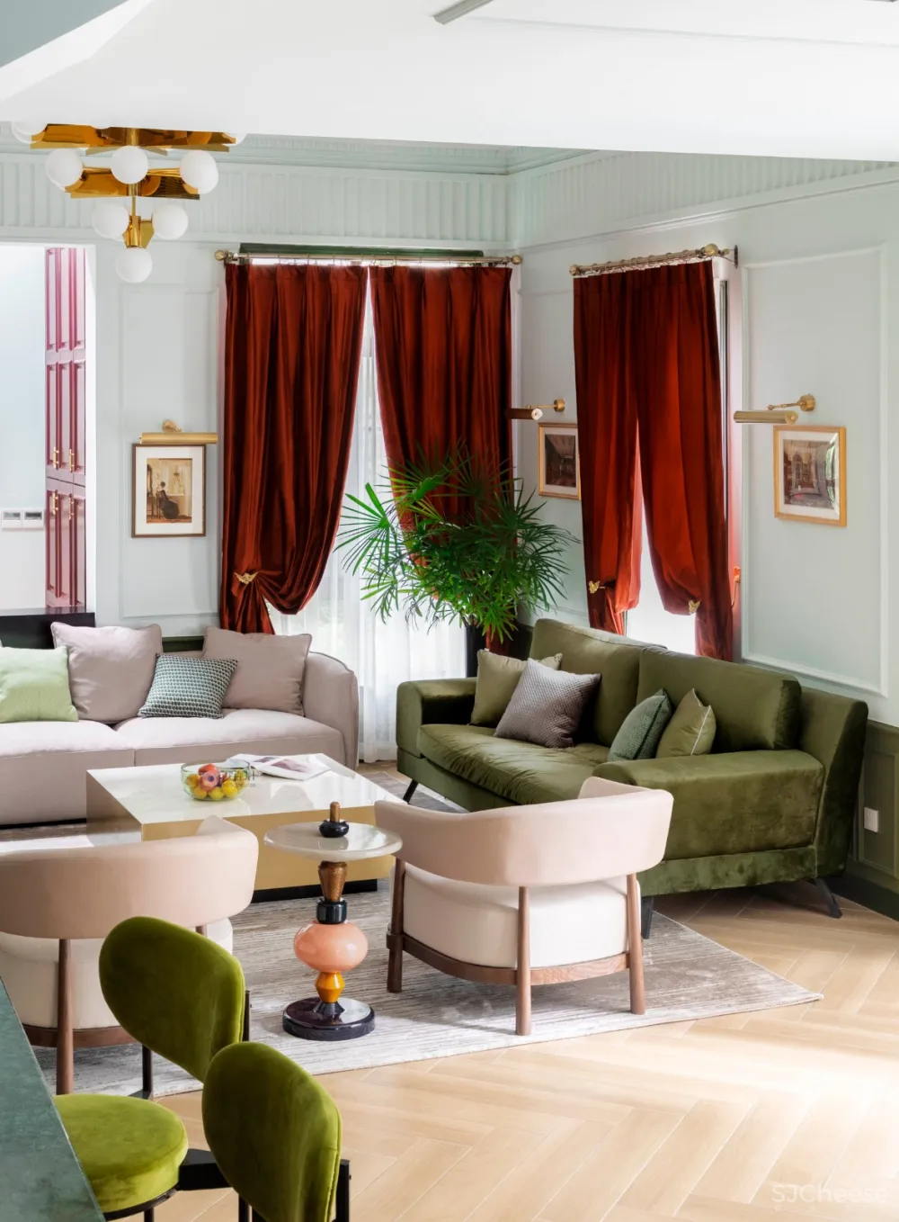 人美家更时髦,这个圣诞,邂逅一场“红配绿”