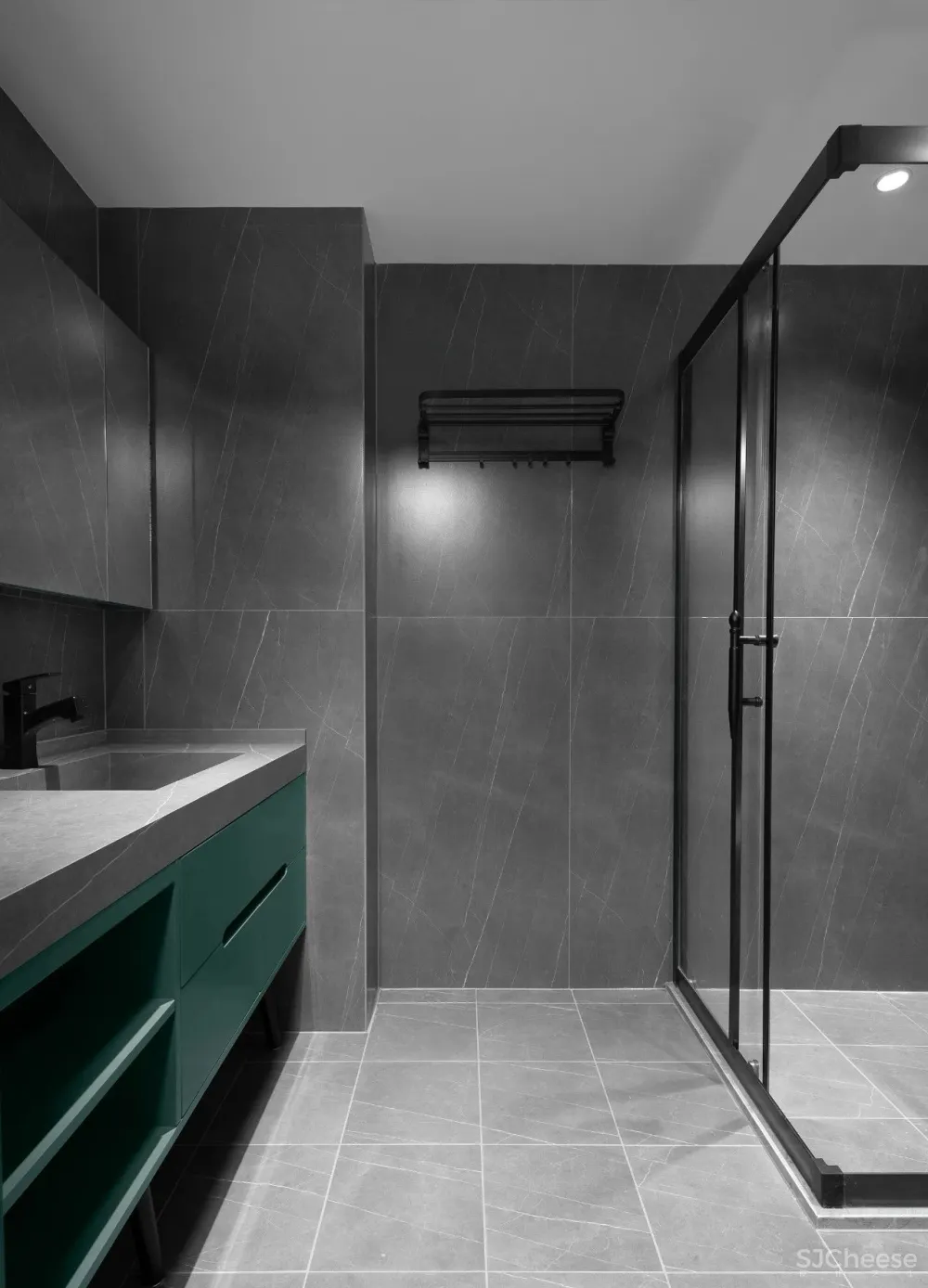 无主灯设计、高级灰撞色，这个家太有范 久栖设计