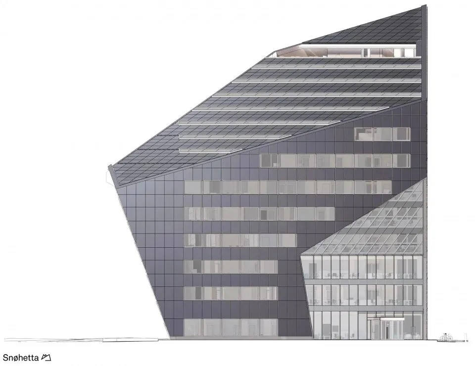 新作 未来办公空间的可持续设计范例 Powerhouse Telemark能源大楼 Snøhetta