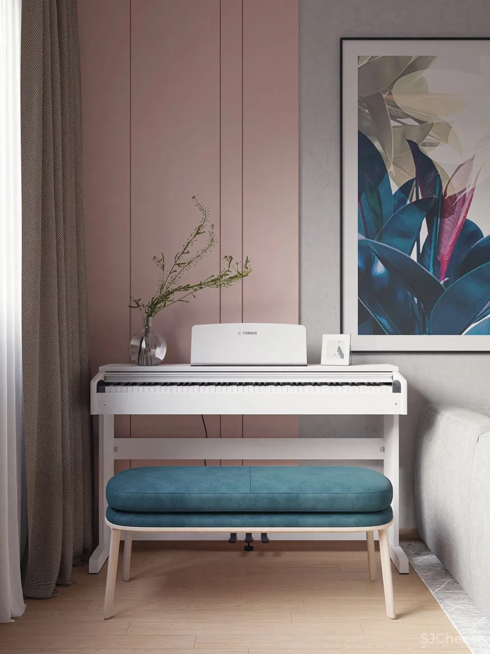 Color Visual梦幻蓝粉设计