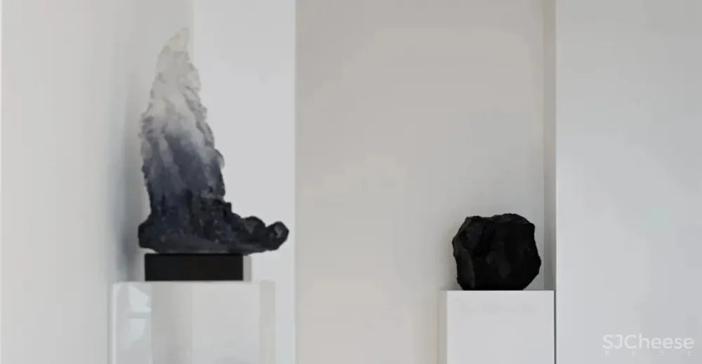 深圳洲际建筑装饰丨极简 黑与白的平衡之道