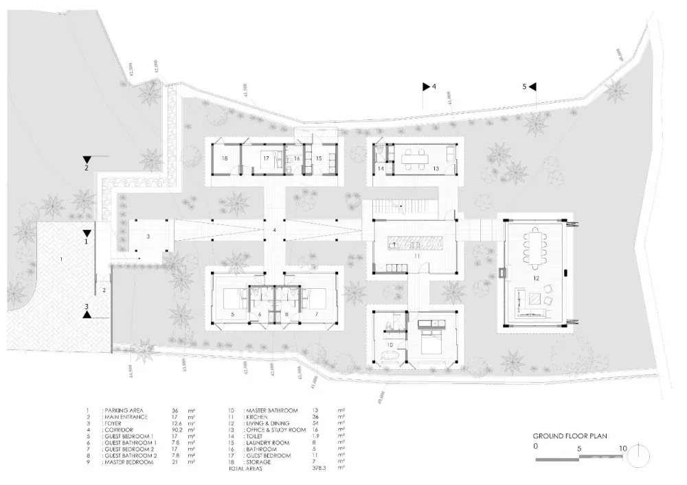 Alexis Dornier 隐匿于绿植之中 Flora住宅