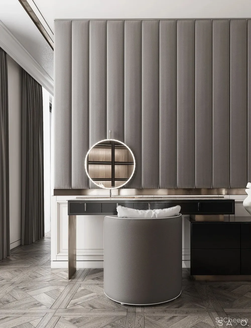 简约线条灰色系,一半是设计,一半是艺术