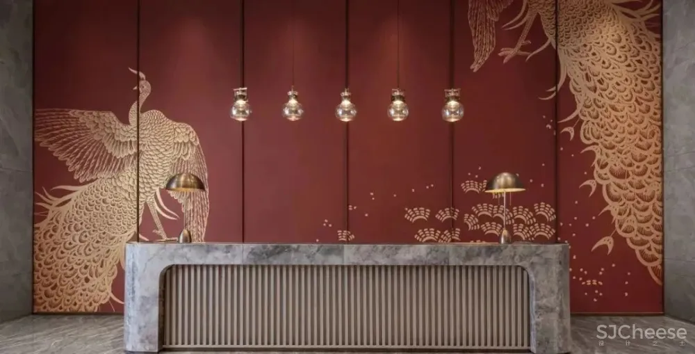 新城·凤凰台 体验中心,演绎那一抹红的诗情画意 牧笛设计