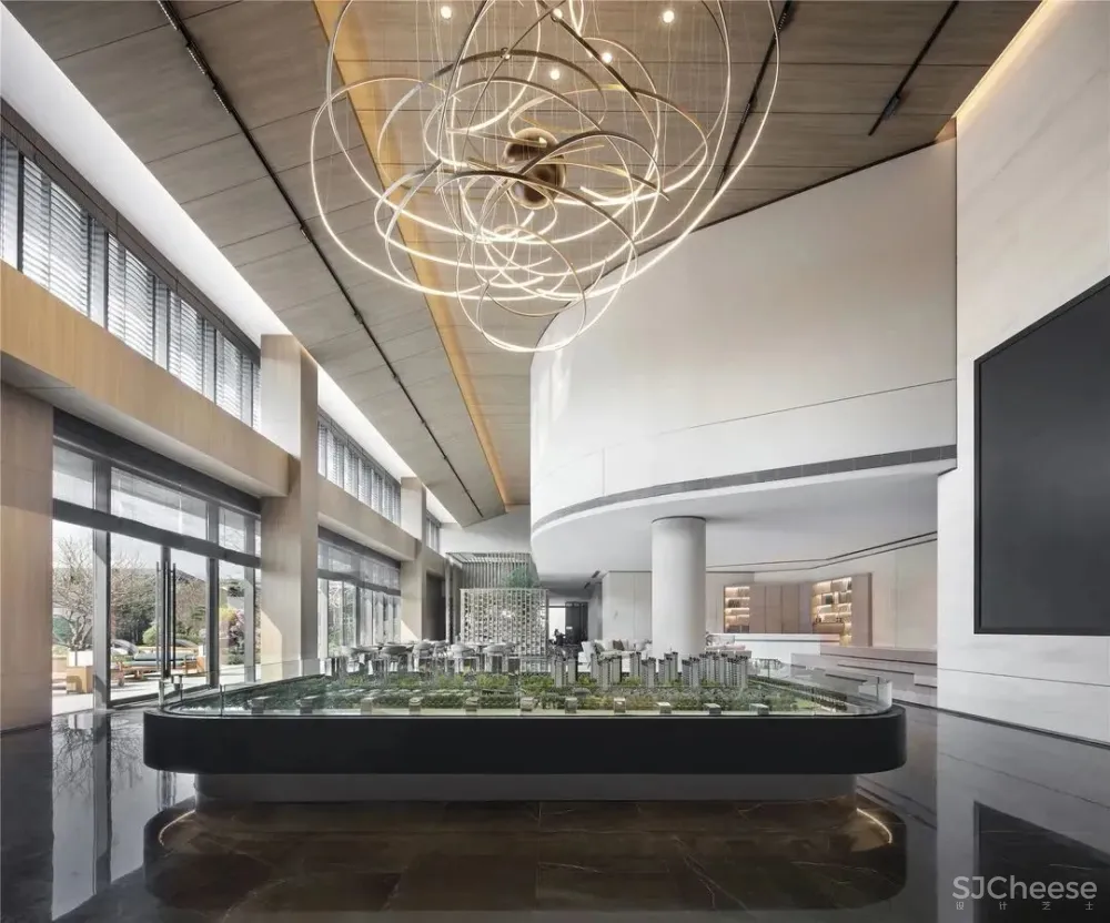 大气繁华的售楼处,以“乌镇蓝”带你梦回千年水乡 璞丽设计 Puli Design