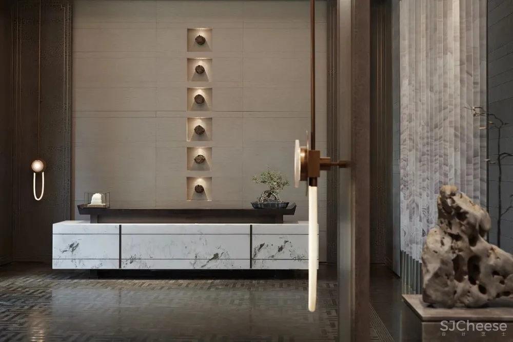 【创时空设计新作】以地为宣纸水为墨，写意东方山水画！